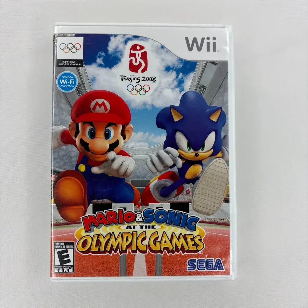 Wii Mario and Sonic at the Olympic Games Beijing 2008